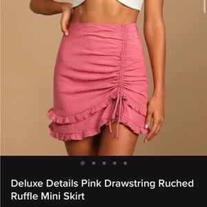 Lulus Pink Skirt